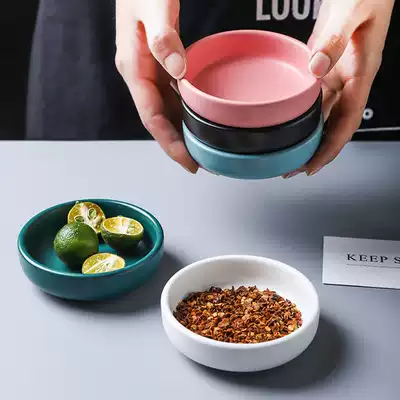 Japanese seasoning dish sauce dish creative bone spit ceramic dish dish dish dish household taste dish commercial snack dish