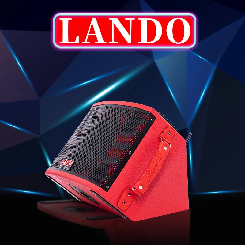 Lando Rand Electrotron Guitar Speaker Folk Guitar Singing Sound Outdoor Performing Charging Bluetooth Instruments