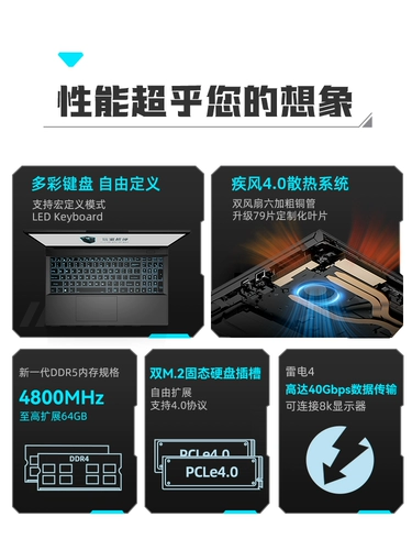 Дизайнерский ноутбук для школьников, 40, 2023, RTX4060, 6 дюймов, 165гц, широкий экран, официальный флагманский магазин