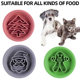 New pet supply dog ​​slowbowl food grade silicone tableware cat pet pet slow food bowl