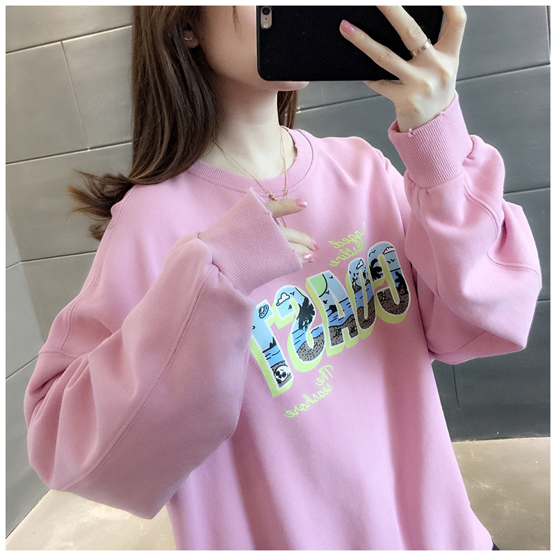 Korean version of women's clothing 2021 New spring clothing Spring Festival Lady Thick T-Shirt Jacket-jacket Ins Chautide Spring and Autumn Thin Money