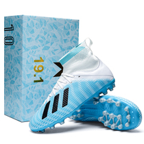 C Ro Low Helps Football Shoes Mens Broken Nails Long Nails Primary And Middle School Children TF Indoor Artificial Meadow Training Shoes Non-slip