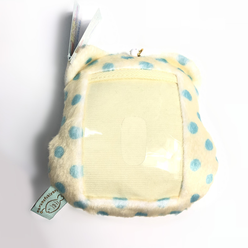 Marumofubiyori phim hoạt hình anime xung quanh dễ thương bó túi đồ lặt vặt túi điện thoại di động bag purse pendant miếng dán