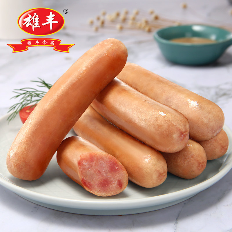 Fengzhou Guests Sausage 1500g Pure Local Cold Sausage Roasted Sausage Wholesale Sausage