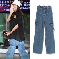 Department of current American powder Lisa distressed jeans BDG straight pants Urban Outfitters