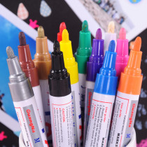 60 pieces Lotto LT-1101 color paint pen white marker pen touch-up pen sign-in pen graffiti pen