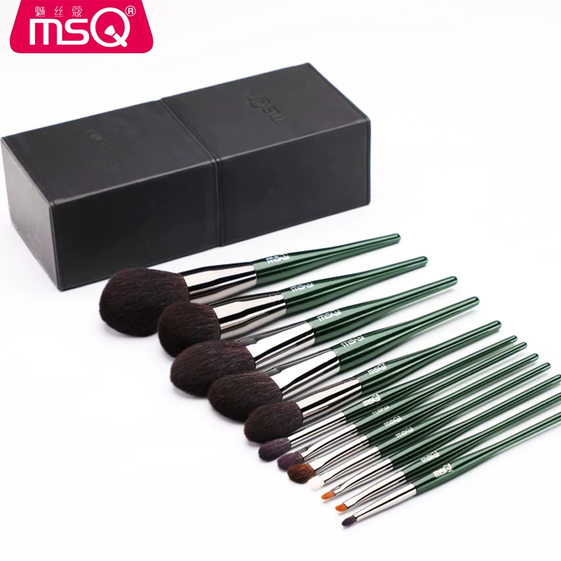 MSQ/ Кисти, набор 12 шт., кошачий глаз, полный комплект