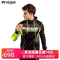 VENUM Venom Sweat Training Camp 3 0 New Coat Hooded Zippered Top Fitness Jacket