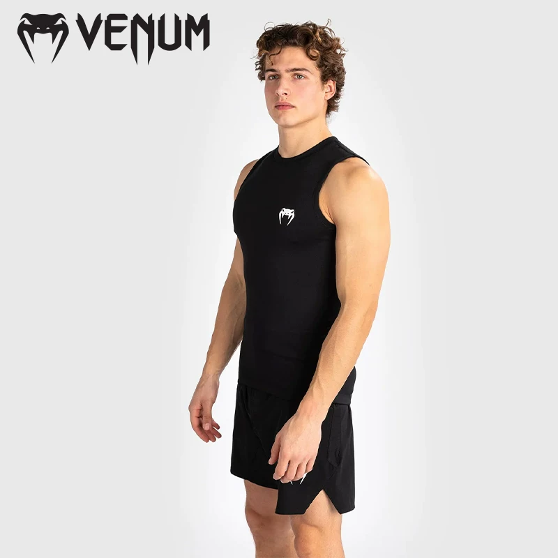 VENUM Sports удобная быстрая сушка жилетка для тренировки в зале без рукавов, обтягивающая, для бега