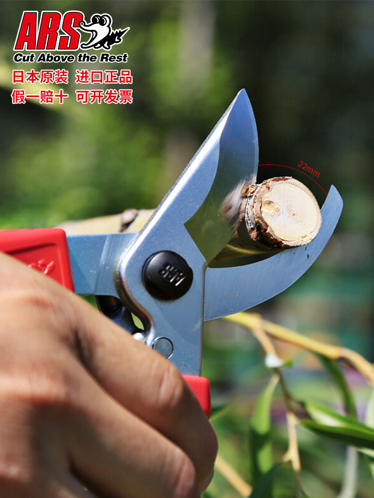 日本进口ARS爱丽斯120EU修枝剪:园艺达人的必备神器!🌿修剪不再难!-剪刀-淘宝百科网