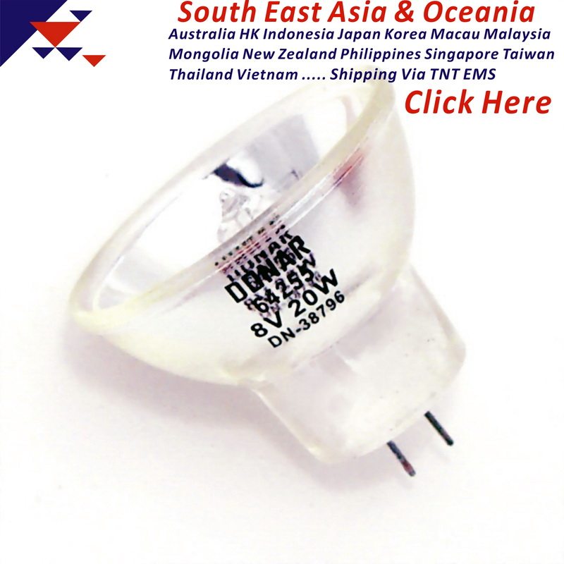 DN-38796 64255 halogen lamp cup 8V20W Redurase marking Lylica optical microscope bulb 8V