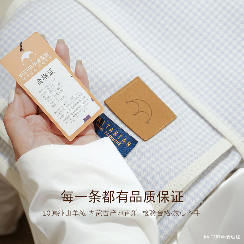 100% Cashmere Blanket, Lightweight Air-Conditioning Blanket, Summer Nap Blanket, Sofa Blanket, Travel Blanket 100% Cashmere Blanket, Lightweight Air-Conditioning Blanket, Summer Nap Blanket, Sofa Blanket, Travel Blanket