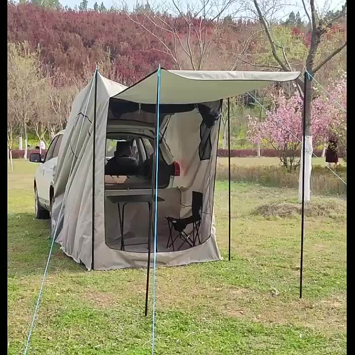 Outdoor Gear Portable Foldable Connectable Tailgate Canopy Camping Car