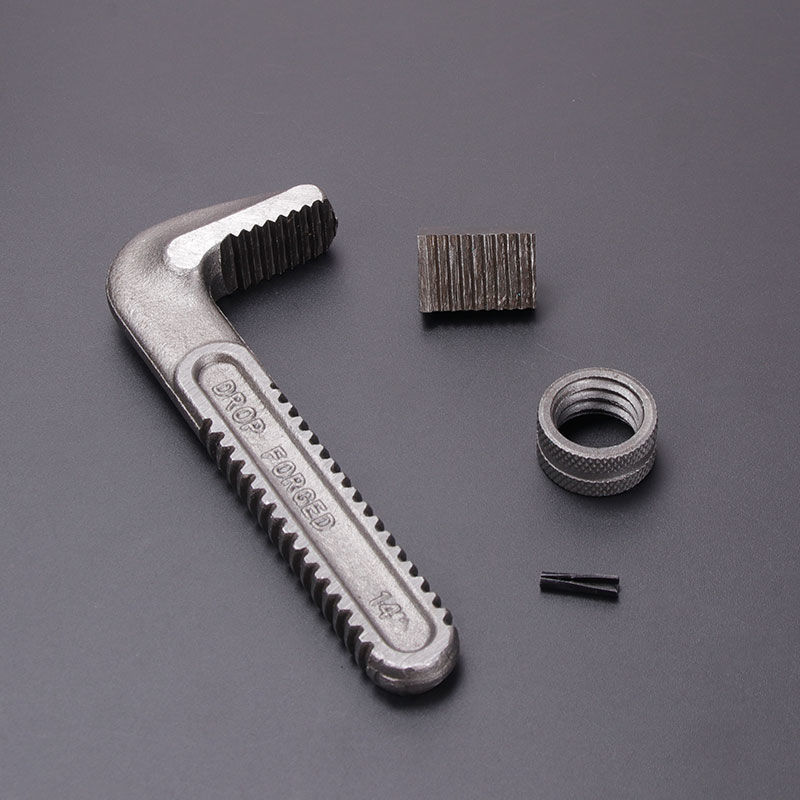 Tube clamp accessories heavy pipe fittings pipe clamp head low tooth adjustment screw round filament tube clamp parts