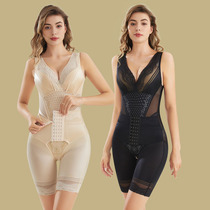 Shaping fuel-fat plastic body underwear meme body slim fit closedown waist one-piece flagship store to strengthen the version of the Xia-style thin section