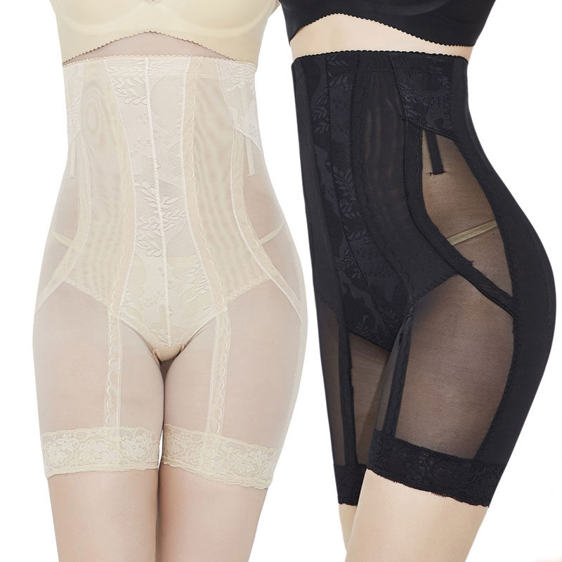 High waist lifting hip bunches underpants woman shaping bunches waist plastic body beauty body with small belly powerful safety pants to collect stomach slim fit