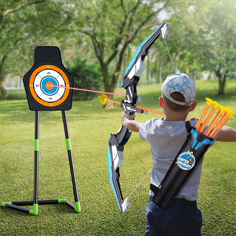 Children Bow Arrows Toy Suit Starter Shooting Archery Crossbow Range full professional suction cup Home Puzzle Sports Boy-Taobao