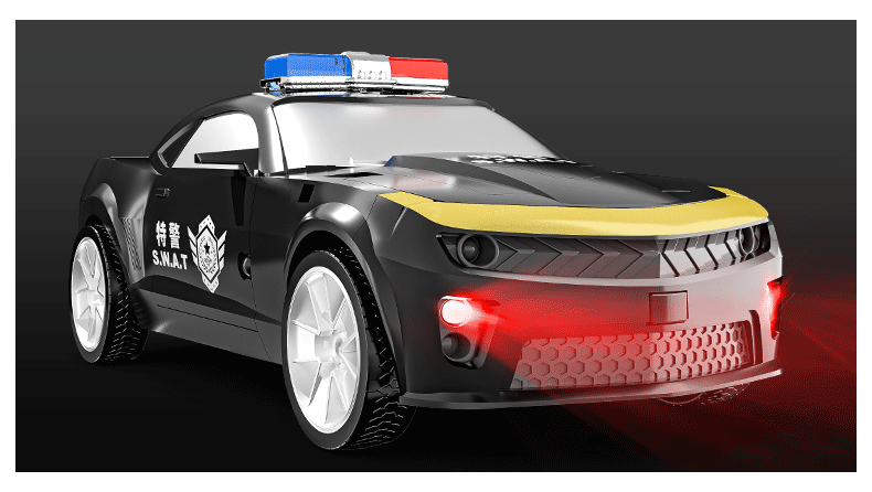Детский робот 变形特警儿童玩具男孩模型机甲机器人汽车金刚大黄蜂擎天模型柱6