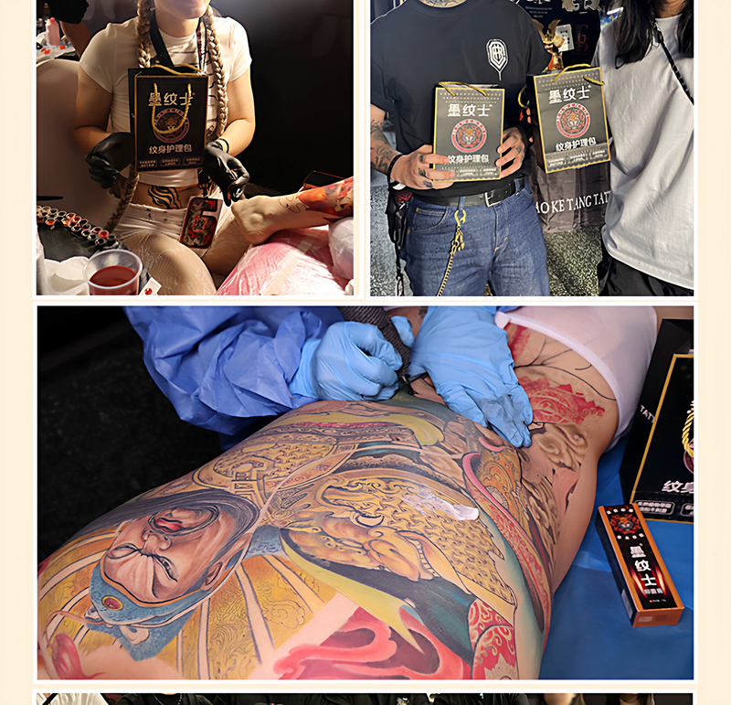 Authentic Tattoo Repair Cream That Restores Tattoos Super Quickly and Keeps Them Vibrant and Relieves Itching after the Tattoo Heals