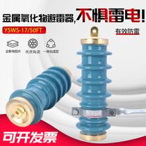 Manufacturer direct sales 10KV ceramic zinc oxide arrestor Y5WS-17 50FT 10KV 10KV pressure arrestor