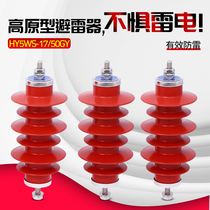 10KV high prototype zinc oxide arrester HY5WS-17 50GY 10KV high voltage zinc oxide arrester