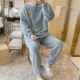 MJ Fleece-311074 Синий большой рот (синие брюки)