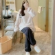 MJ Fleece-312065 Абрикосовая панда (серые брюки)