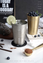 EG Original Creative Nordic Ins Stainless Steel Home Beer Personality Soft-girl Drink Juice water cooled with hand cup