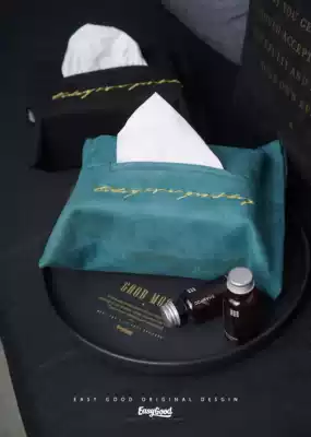 EG original ins simple cloth living room bed head bag Car cabinet Powder room Nordic new product discount box removable toilet paper cover