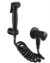 Bubble bathroom all copper black toilet spray gun faucet woman washer hand-held booster nozzle bathroom household