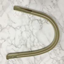 Bubble Bath full copper gold Lower water pipe washbasin accessories Lower water plumbing Special drainage pipe