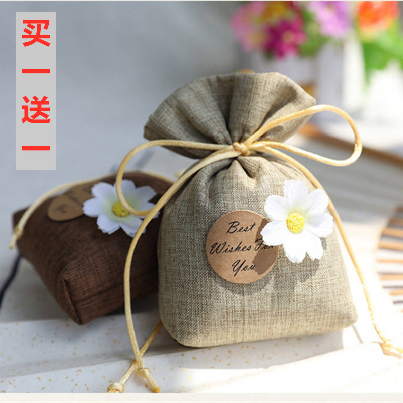 Gardenia car sachet Wardrobe fresh deodorant insect proof long-lasting aroma bag Wardrobe fragrance bag Bedroom sachet