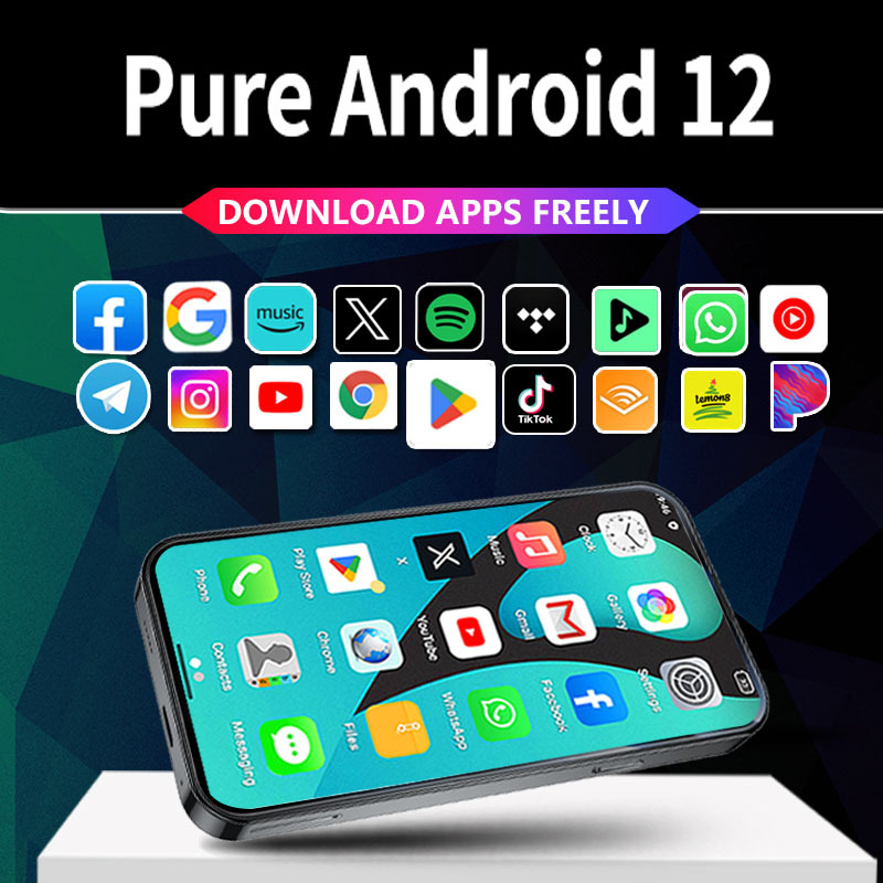 Global Smartphone Without Camera, Native Android System, Smart Tk Youtube Cross-Border Foreign Trade Small-Screen Phone