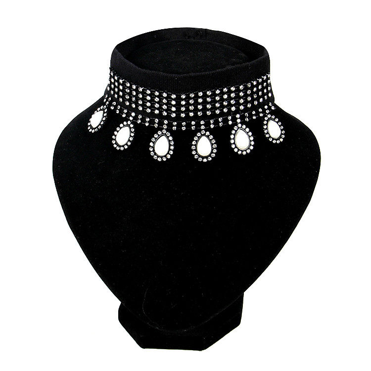 Special clothing low-necked dancing necklace pendant diamond wedding dress party Korean style set chain jewelry collarbone chain fake collar