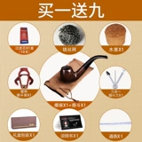 Zobo Zhengpai борьба с ритиковыми ручными ручной работы, борьба с старой борьбой, фильтровая дымовая кампания Мужские твердые деревянные сглаживания гладкие борьбы