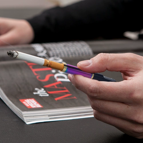 ZOBO Подлинный фильтр сигарет сигарет сигарет сигарет циклический можно очистить от фильтра нано -бидов с тонкими сигаретами мужчин и женщин здоровый дым