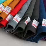 Хлопковая толстовка подходит для мужчин и женщин для отдыха, 380 грамм, круглый воротник, делается под заказ