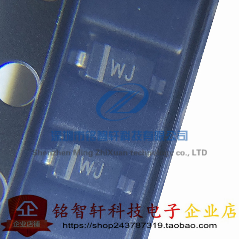 全新 贴片稳压二极管 BZT52C15 15V 丝印 WJ SOD123 1206 50只