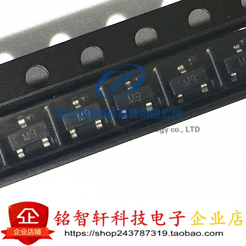 ST 贴片稳压二极管 BZX84C22 印记 M9 SOT-23 22V 全新 原装 10只