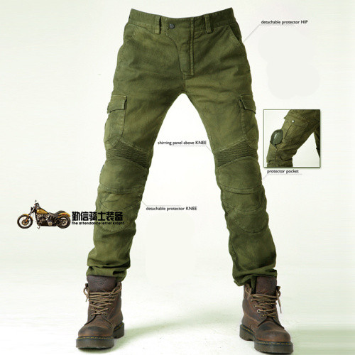 Motorcycle pants Riding jeans Drop-proof motorcycle rider pants equipment racing pants four seasons men and women