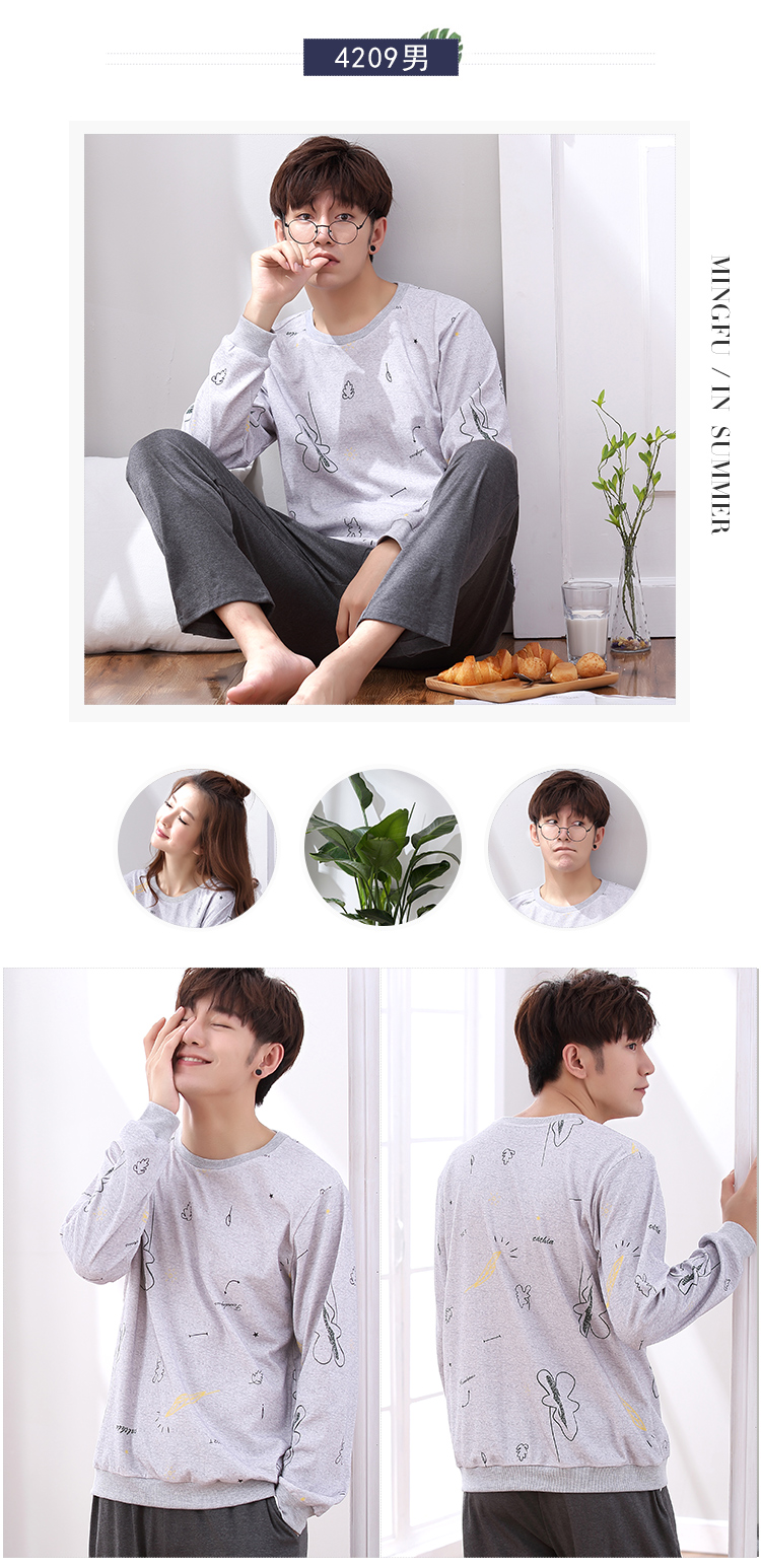 Pyjama mixte en Coton à manches longues - Ref 3005979 Image 16