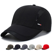 2021 New hat men summer baseball cap thin quick dry sun sun hat female cap mens sun hat