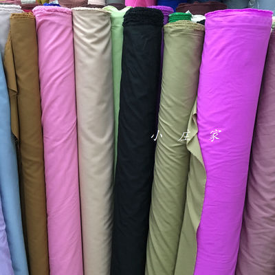Multi-color solid-color polyester fiber inner lining fabric