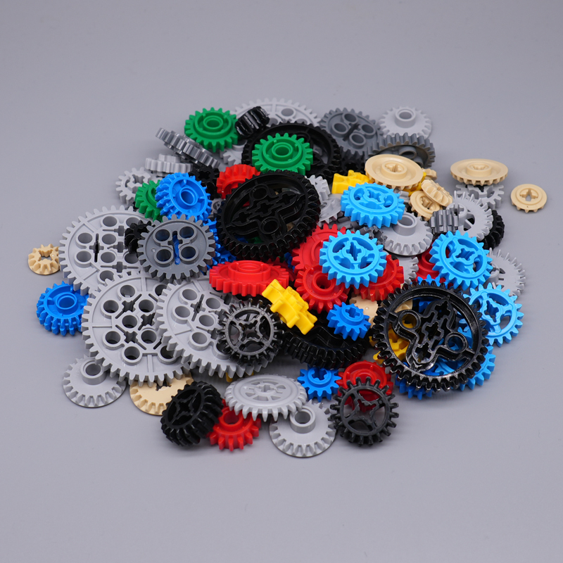 Domestic Technology Small Particle Mechanical Robot Teaching Aids Compatible with Gear Building Blocks, Sold by the Pound 9686