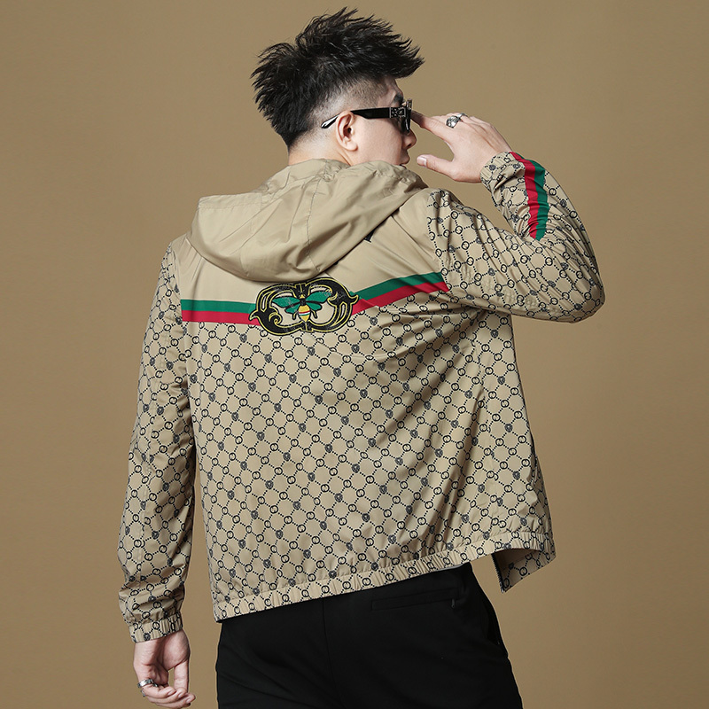 European Style Autumn and Winter High-End Cool Men's Jacket Trendy Brand High-Quality Autumn Casual Fashion Jacket for Men