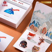 Hand heart anecdote cute brooch cute cute cute cute Chinese windy art gift museum vincreted gift