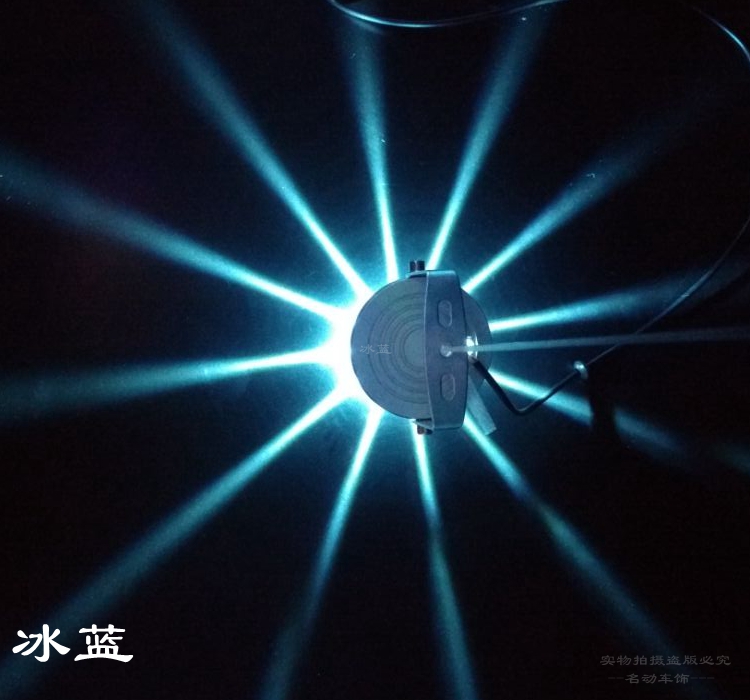 Đèn xe máy LED Bulbs Xe Điện Đèn Trang Trí Tái Trang Bị Đèn Đầy Màu Sắc Laser Đèn Sương Mù Chống Chasing Đèn Chassis