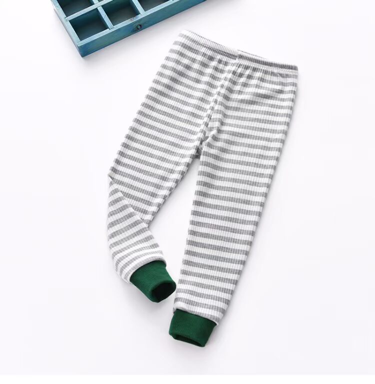 Quần legging mùa thu Phiên bản Hàn Quốc của quần sọc màu chân quần bé nhỏ thoải mái cho bé quần hoang dã quần vớ bé gái