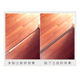 pvc self-adhesive wooden floor strips threshold strips edge strips door gap blocking interface edge pressing flat strips
