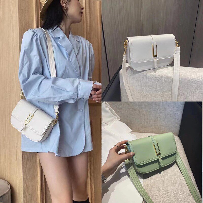 Tide Cards 100 Hitch Packs Women 2021 Summer New Tide Fashion Skew Satchel Superior small crowdsourced Shoulder Armpit small square bag